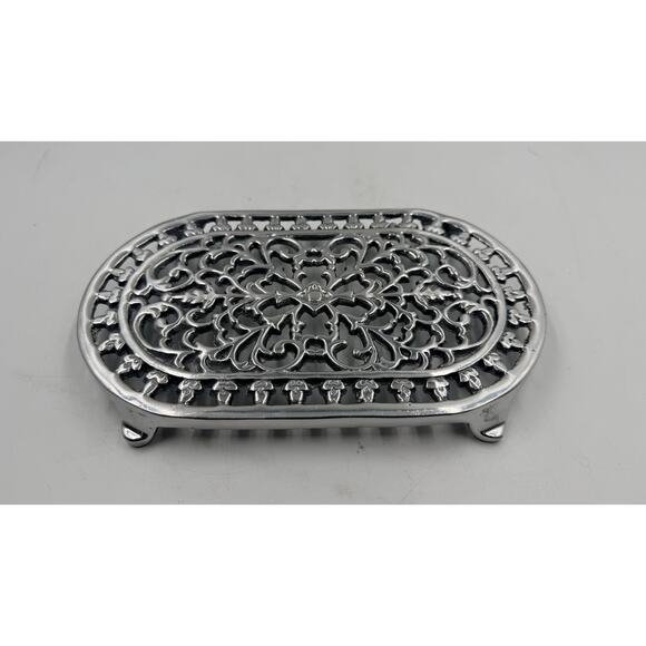 WELCH Other - Vintage Welch Trivet Aluminum Pan Pot Stand 9”X5.75” RARE